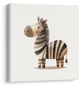 Obraz veselá zebra pre deti