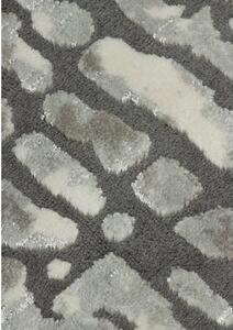 Kusový koberec Sieť sivý 80x150cm