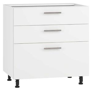 Dolná skrinka Vento D3S-80/82, matná biela
