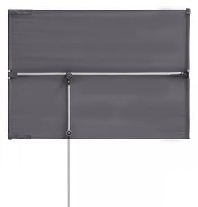 Doppler ACTIVE Balkónová clona záhradný slnečník 180 x 130 cm antracit Doppler