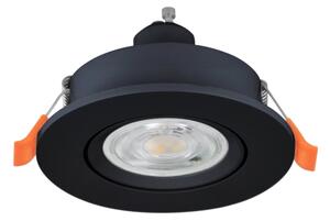 Eglo 902264 - Zapustené LED bodové svietidlo BARRANCO LED/4,8W/230V čierna