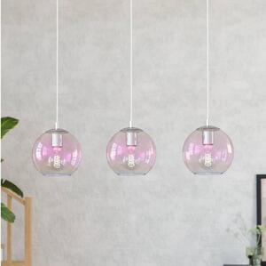 Eglo 901919 - Závesný luster ARISCANI na lankách 3xE27/60W/230V, lesklý chróm