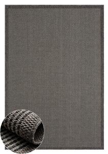 My Flair , Kusový koberec Pine II schwarz – na von aj na doma, 80x150, čierna, chodba / predsieň