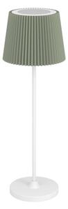 Eglo 75933 - LED stmievateľná nabíjateľná stolová lampa LEONERO LED/3,8W/5V 2000 mAh biela/zelená