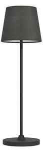 Eglo 75938 - LED stmievateľná nabíjateľná stolná lampa LEONERO LED/3,8W/5V 2000 mAh čierna