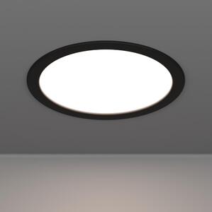 Eglo 901389 - LED zapustené stropné svietidlo FUEVA LED/18,5W/230V pr. 21,6 cm čierna