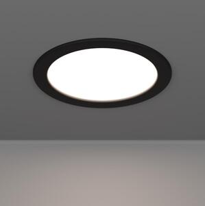 Eglo 901388 - LED zapustené stropné svietidlo FUEVA LED/10,5W/230V pr. 16,8 cm čierna