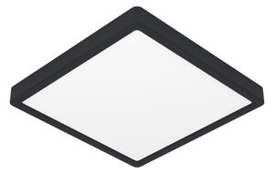 Eglo 901375 -LED RGBW stmievateľné kúpeľňové stropné svietidlo FUEVA-Z LED/13,5W/230V 29,5cm IP44 čierna