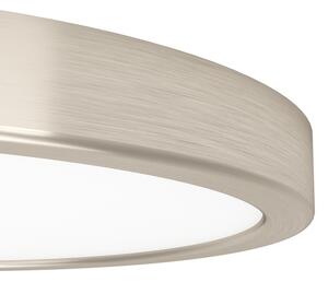 Eglo 901382 -LED RGBW stmievateľné dymové stropné svietidlo FUEVA-Z LED/14,3W/230V 27,8cm IP44 chróm