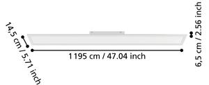 Eglo 901495 - LED prisadený panel MORADILLO LED/28W/230V 120x15 cm biely