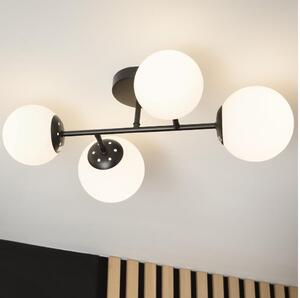 Brilagi - Prisadený luster MALONY 4xE14/20W/230V čierny