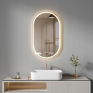 Ekspand LED zrkadlo 45x80cm oválne