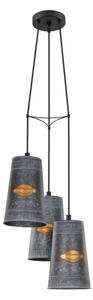 Eglo 43108 - Luster na lanku HONEYBOURNE 3xE27/60W/230V