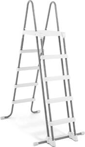 Intex 28077, Rebrík, Šedá, Biela, Plast, Nadzemný bazén, Čína, 132 cm