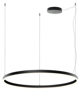 LED2 3276273DT CIRCLE 80 P-Z ST závesné svietidlo čierne stmievateľné