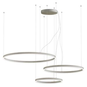 LED2 3274776DT CIRCLE SET 3 P-Z závesné svietidlo niklové stmievateľné