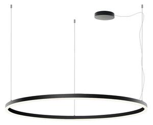 LED2 3273573DT CIRCLE 120 PZ závesné svietidlo čierne stmievateľné