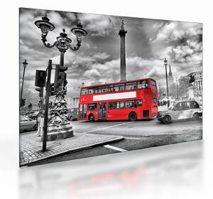 Sklenený obraz - Trafalgar Square (70x50 cm)