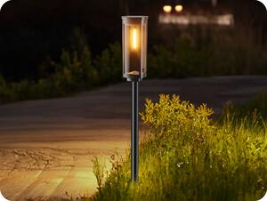 TelForceOne SUNARI solárne LED zapichovacie svietidlo 50cm, 1000mAh, 3000K [RTV100526]