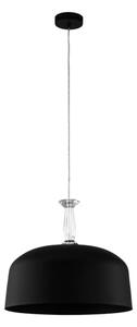 Eglo 39588 - Závesný luster na lanku MONTE FUERTE 3xE27/10W/230V čierny