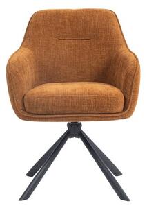 Jedálenská stolička Unique Furniture SELECT oranžová polyester 51140002