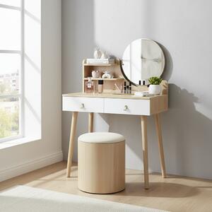 Toaletný stolík SCANDI 3 natural | CM-989283