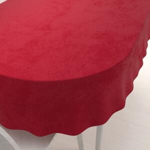 Biante Zamatový oválny obrus Velvet Prémium SVP-038 Sýto červený 60x100 cm