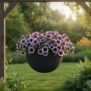 Kvetináč Hanging GLOBE | grafit