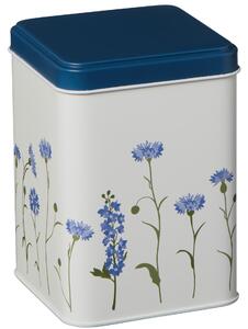 Plechová dóza s vekom Cornflowers
