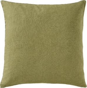 Ľanová obliečka na vankúš Herbal Green 50 x 50 cm