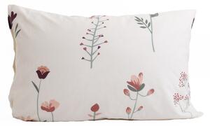 Bavlnená obliečka na vankúš Renforcé 40 × 60 cm – Vlčie maky béžové