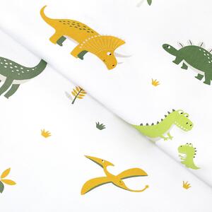 Goldea bavlnené plátno - dinosaurie dobrodružstvo 160 cm