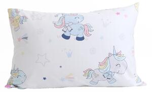 Bavlnená obliečka na vankúš Renforcé 40 x 60 cm - Kúzelné jednorožce