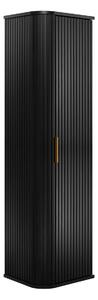 Vysoká skrinka do kúpeľne ELEGANCE Black