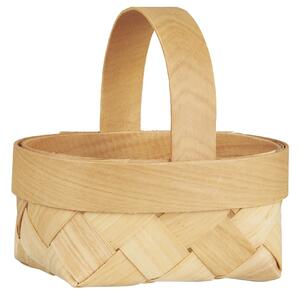 Drevený košíček Mini Braided Chip Wood