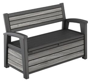 Záhradná lavica BENCH | sivá
