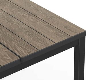Rozkladací záhradný stôl DEPORTO | 200-280cm ashwood / graphite