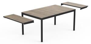 Rozkladací záhradný stôl DEPORTO | 200-280cm ashwood / graphite