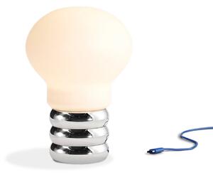 Stolové Lampa Ingo Maurer, B.Bulb, stmievateľné, Metalická, Obývacia izba, Kov, Dizajnový