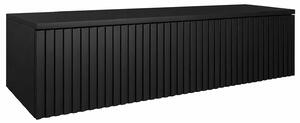 Skrinka pod umývadlo s doskou LORE Black | 120 cm