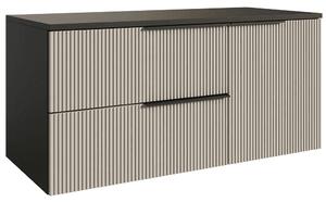 Skrinka pod umývadlo s doskou KLER Cashmere | 100 cm