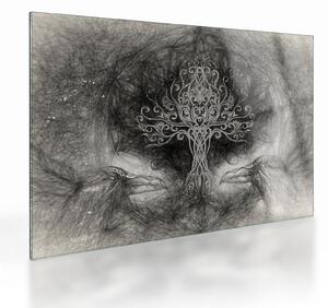 Sklenený obraz - Strom života (70x50 cm)