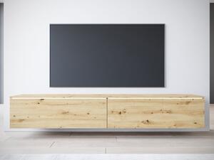 Mirjan24 TV skrinka Dlone 180, Farby: dub artisan, Osvetlenie: osvetlenie LED biele 5903211380525