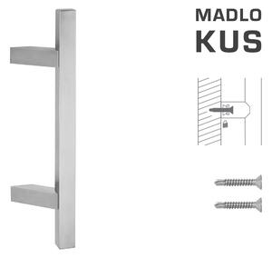MPkovania FT - MADLO kód K31Z 25x25 mm ST ks Rozteč madla: 210 mm, Rozmer profilu madla: 25x25 mm, Dĺžka: 400 mm
