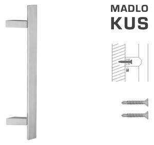 MPkovania FT - MADLO kód K41Z 40x10 mm ST ks Rozteč madla: 300 mm, Rozmer profilu madla: 40x10 mm, Dĺžka: 500 mm