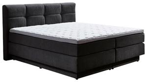 BOXSPRINGOVÁ POSTEĽ, 180/200 cm, antracitová Esposa - Postele
