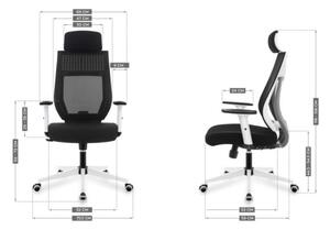 Kancelárska stolička Manager 3.9 Black