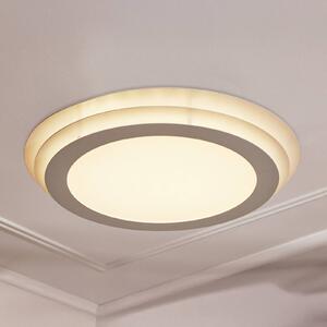 OSRAM stropné LED svetlo ORBIS SPIRAL LAYER, biele, Ø 50 cm, Biela / opálová, Obývacia izba / jedáleň, kov, Moderný