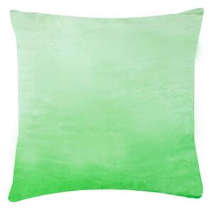 XPOSE® Mikroplyšová obliečka na vankúš - letná zelená 40x40 cm