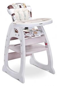 Jedálenská stolička CARETERO HOMEE beige, Vhodnosť: Pre všetkých